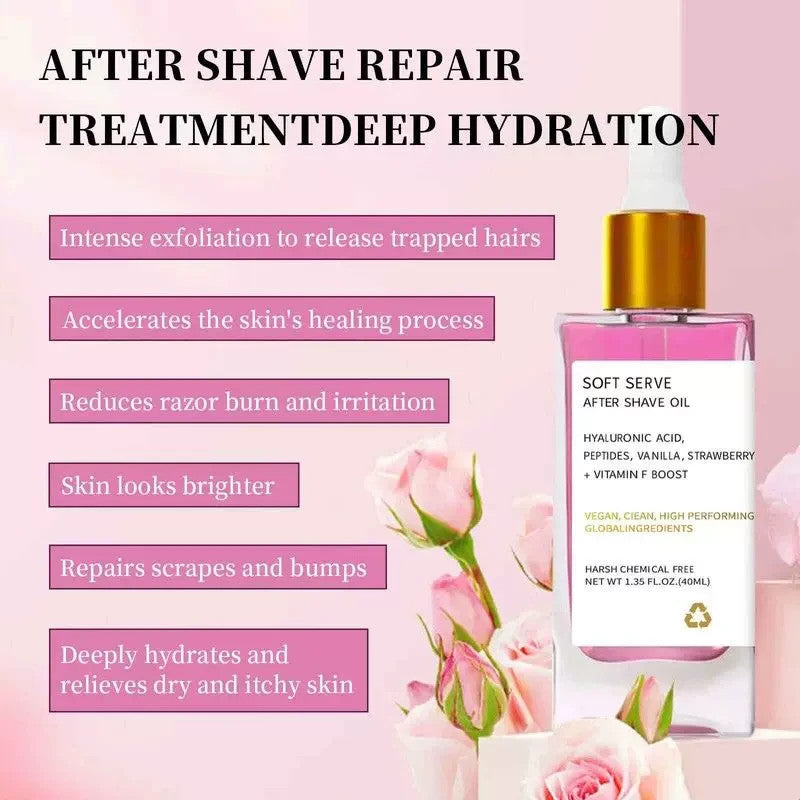 Hydrating After Shave Oil with Natural Oils for Sensitive Skin 3.1 oz