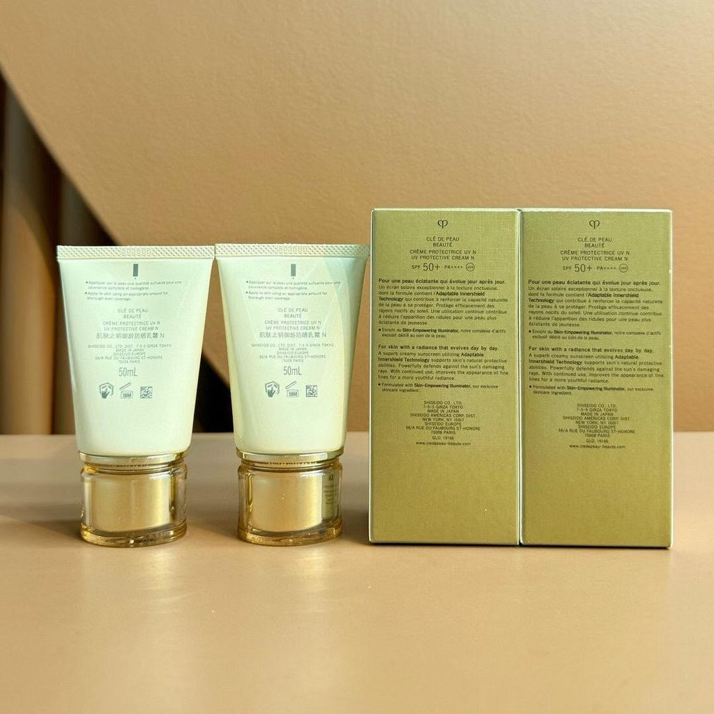 SPF 50+ Sunscreen Cream with Hydrating & Anti-Aging Benefits - Pack of 2