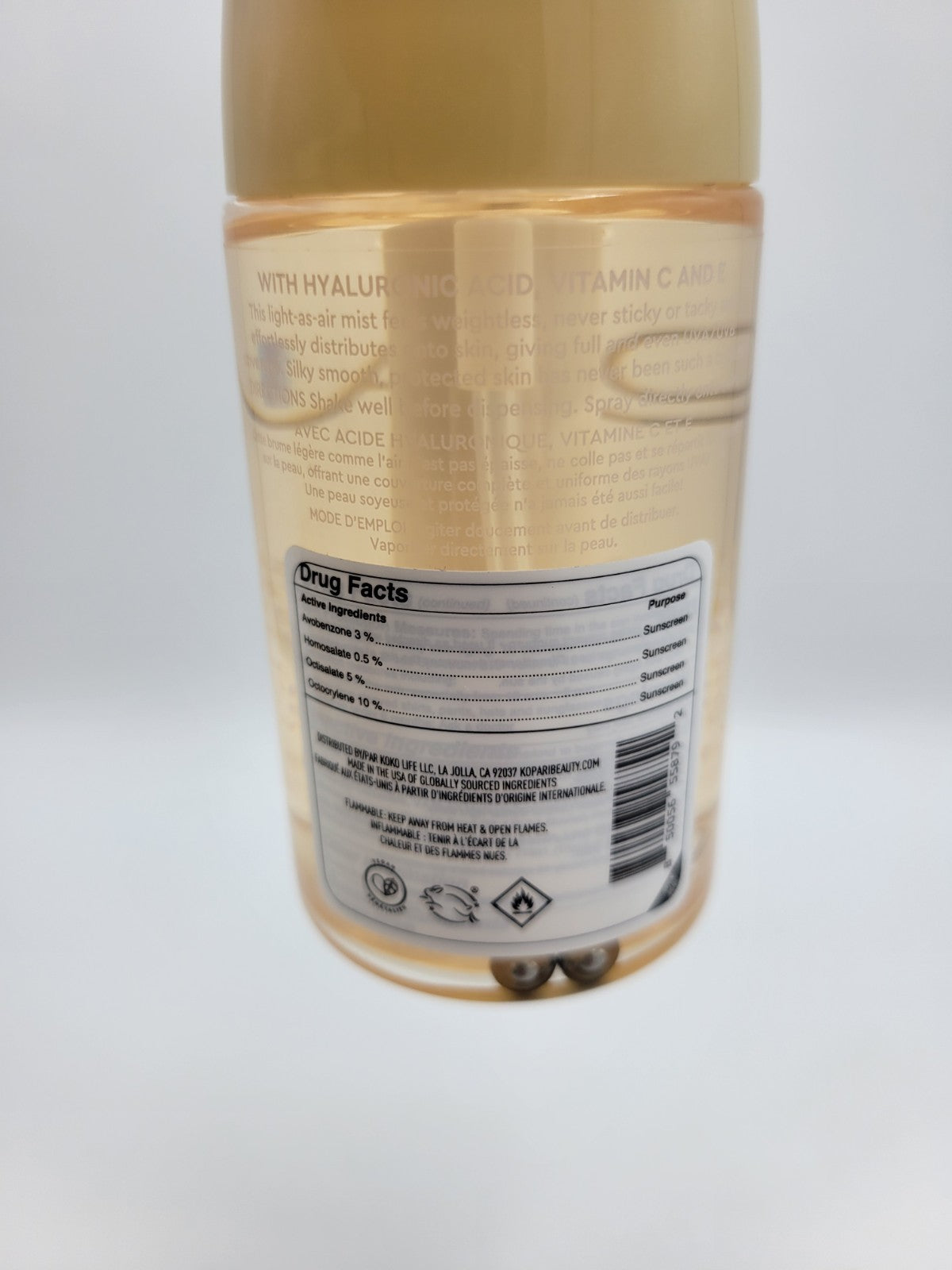 SPF 50 Body Mist Sunscreen with Sheer Finish - 5 oz