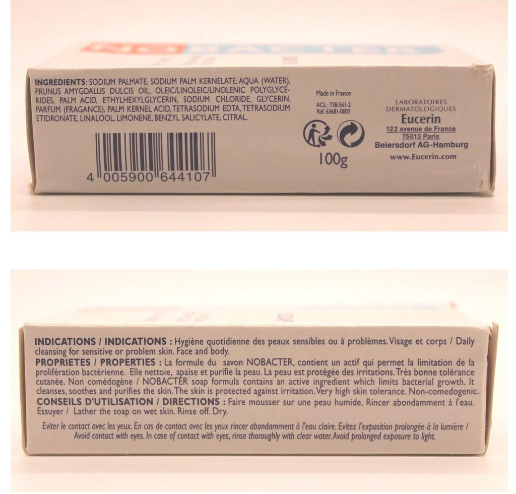 Sensitive Skin Body & Face Soap Bar - 3 Pack 100g