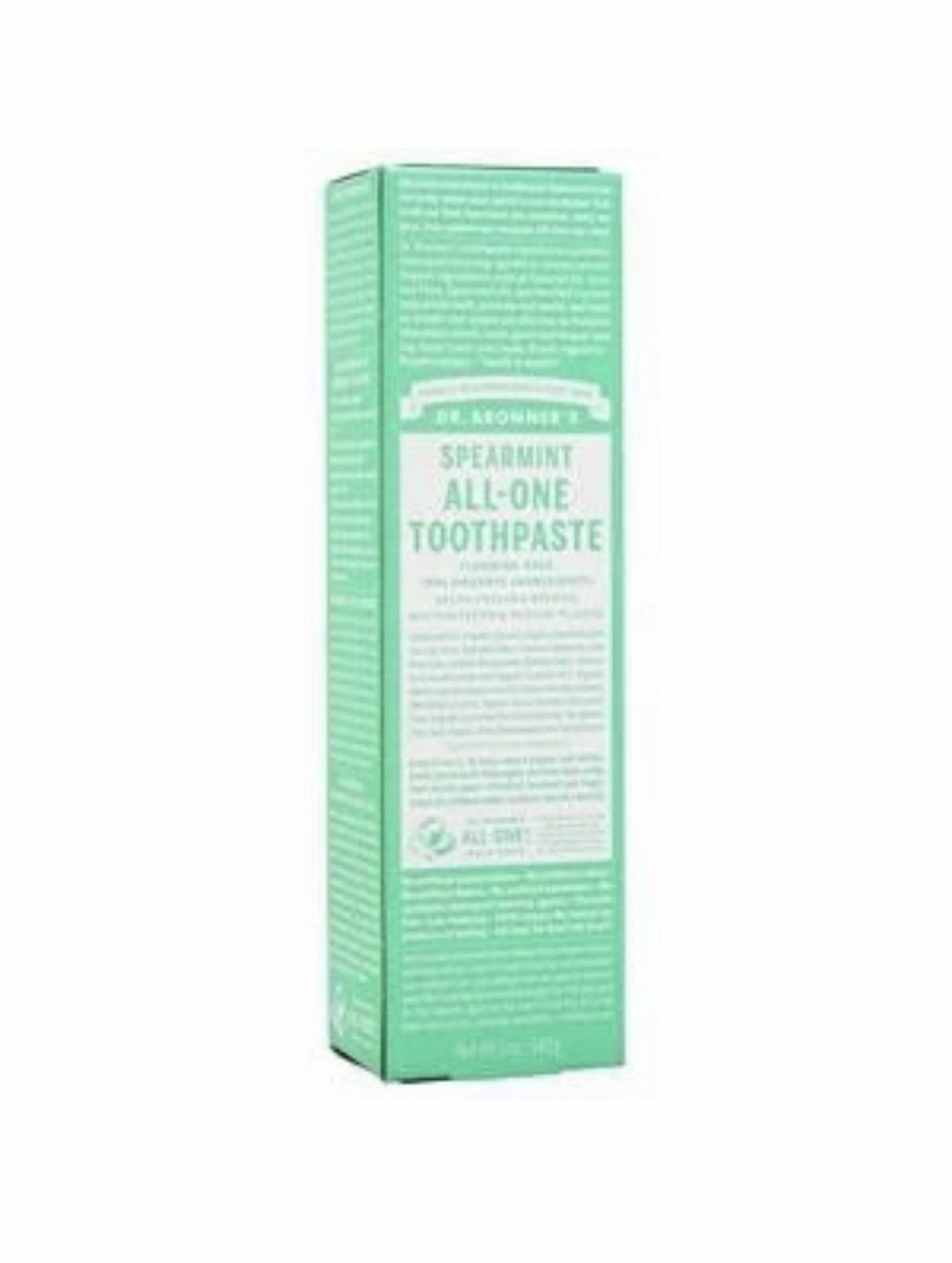 Fluoride-Free Spearmint Toothpaste Set - Whitens Teeth & Freshens Breath, 2-Pack