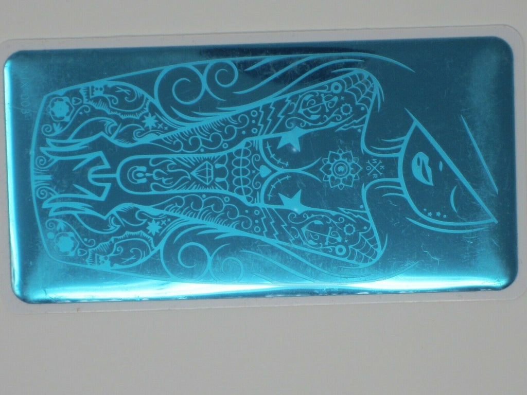 Nail Art Stamping Plate Ocean Girl Design DIY Manicure Tool