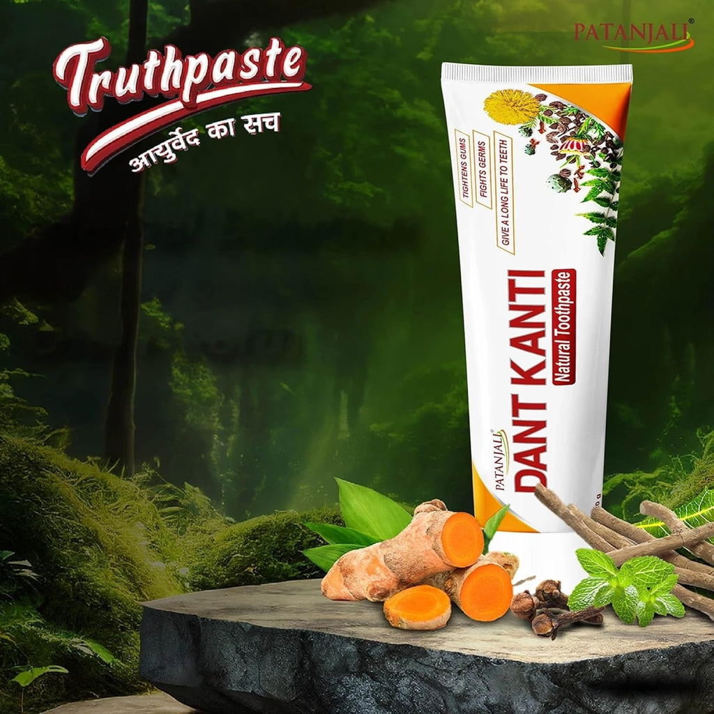 Herbal Toothpaste for Cavity Protection & Fresh Breath - 5 Pack 200g