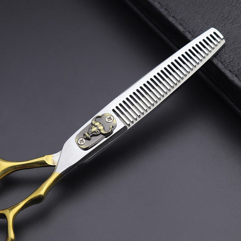 Professional Hair Thinning Scissors & Barber Shears Set - 6 Inch