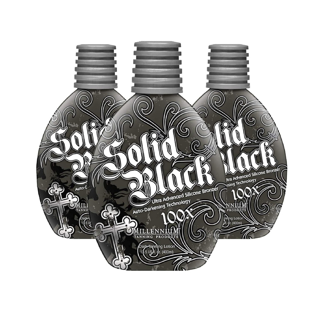 3 Pack Dark Tanning Bed Lotion 100X Bronzer for Indoor Tanning