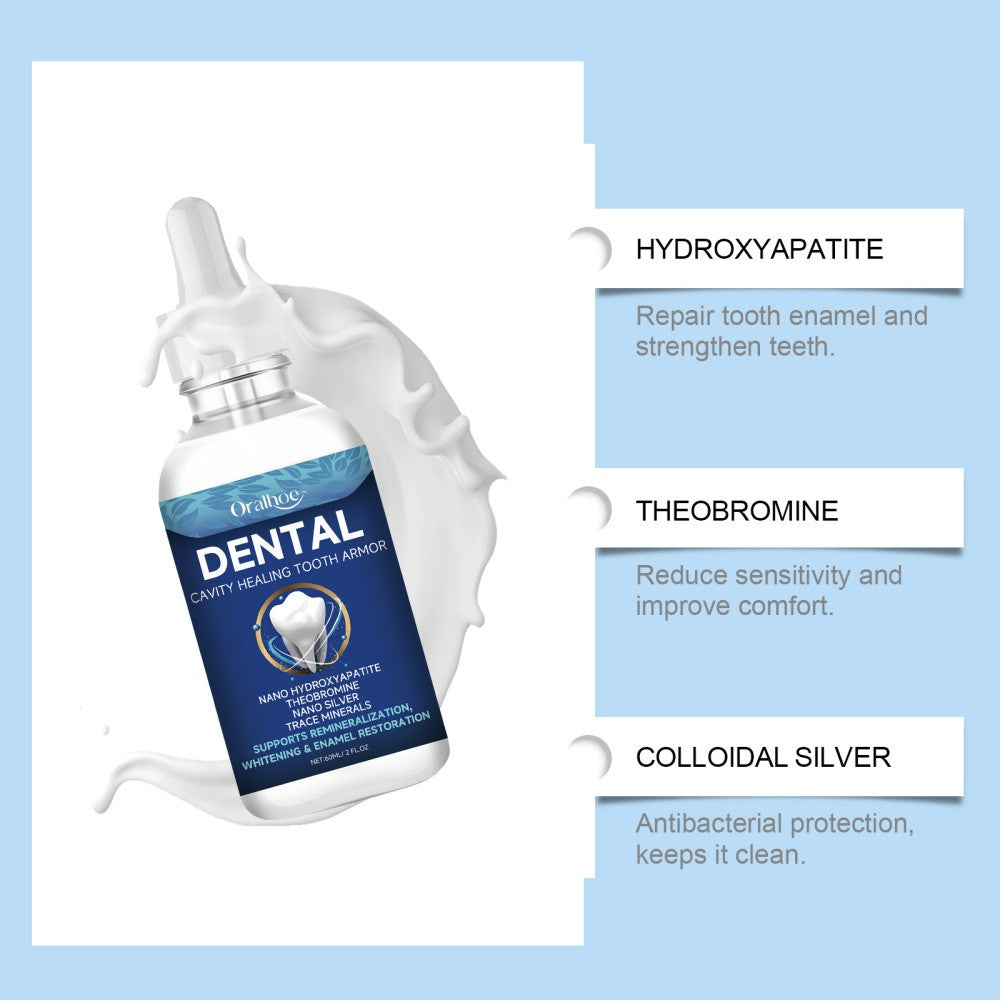 Dental Cavity Healing Serum - Enamel Restoration & Tooth Sensitivity Relief 60ml