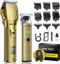 Cordless Hair Clippers & Trimmer Kit for Men - Professional Grooming Set