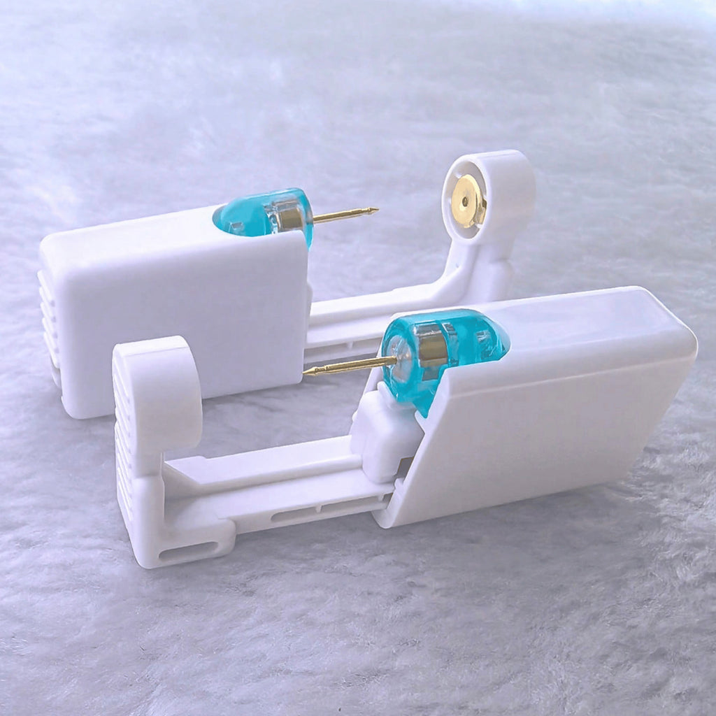 Disposable Ear Piercing Gun Kit – Self-Piercing Kit for Women & Girls