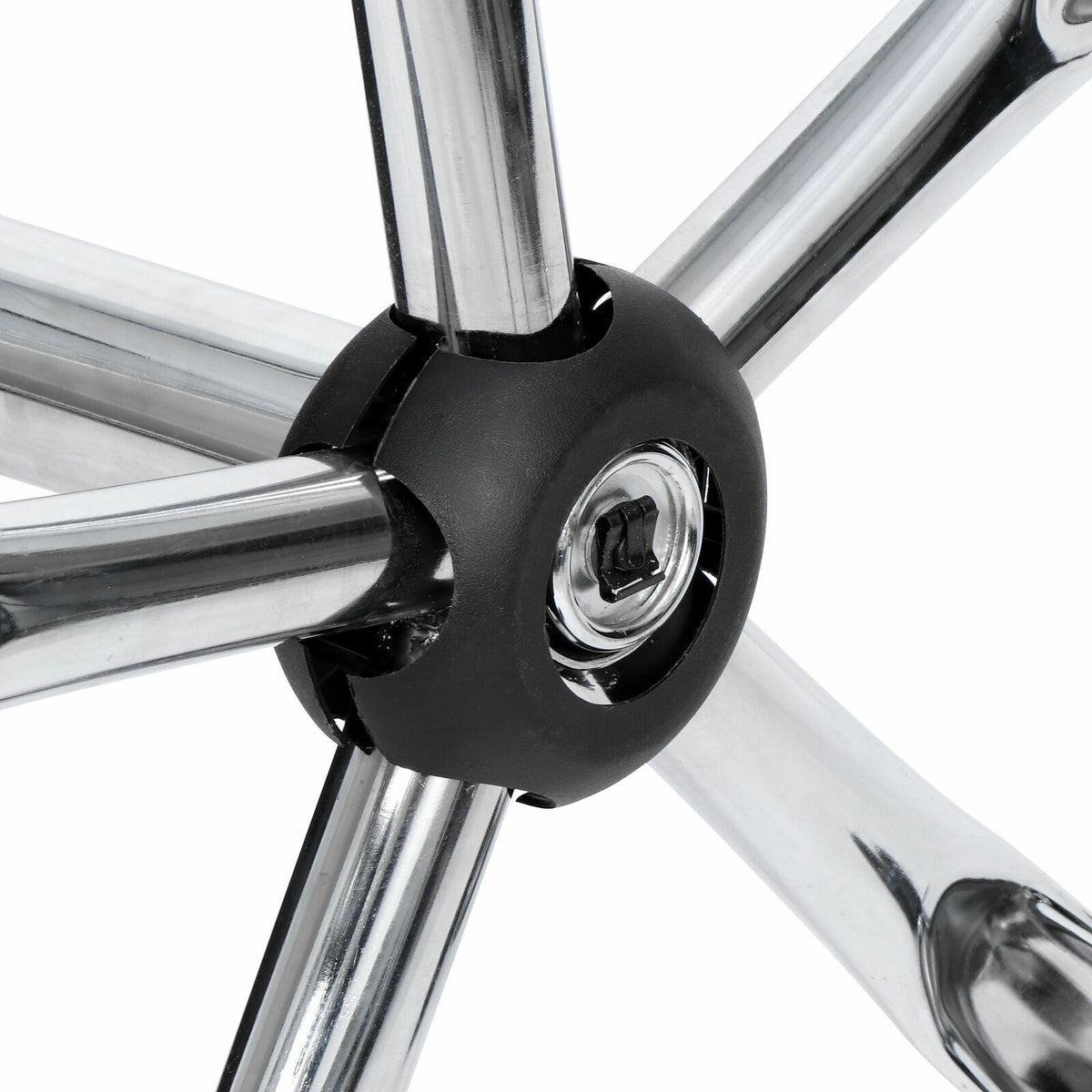 Adjustable Hydraulic Salon & Spa Stool with Swivel & Rolling Base