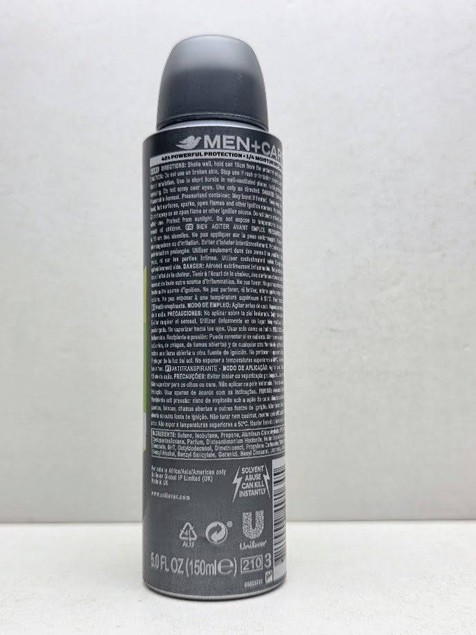 Dove Men Care Sport Active Fresh Anti-Perspirant Deodorant Spray 150ml 3 Pack