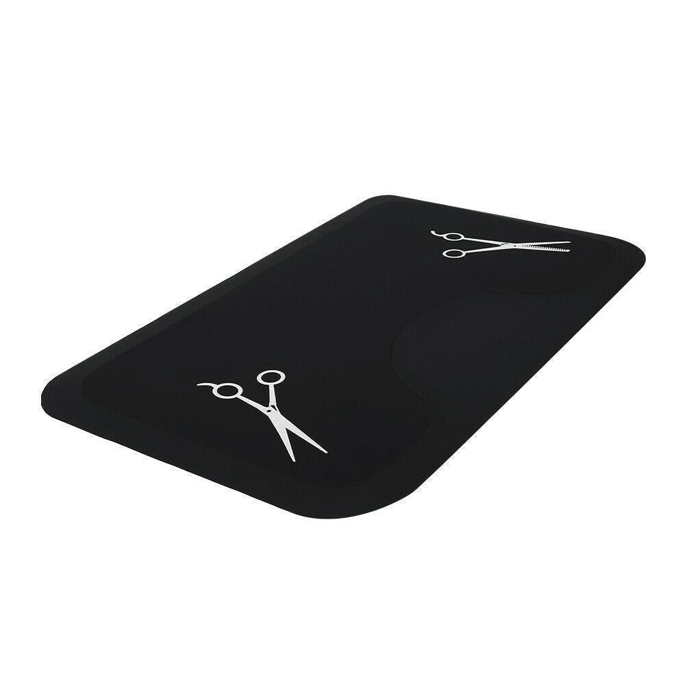 Anti-Fatigue Salon Floor Mat 3x5 Feet with Scissors Pattern for Barbershops