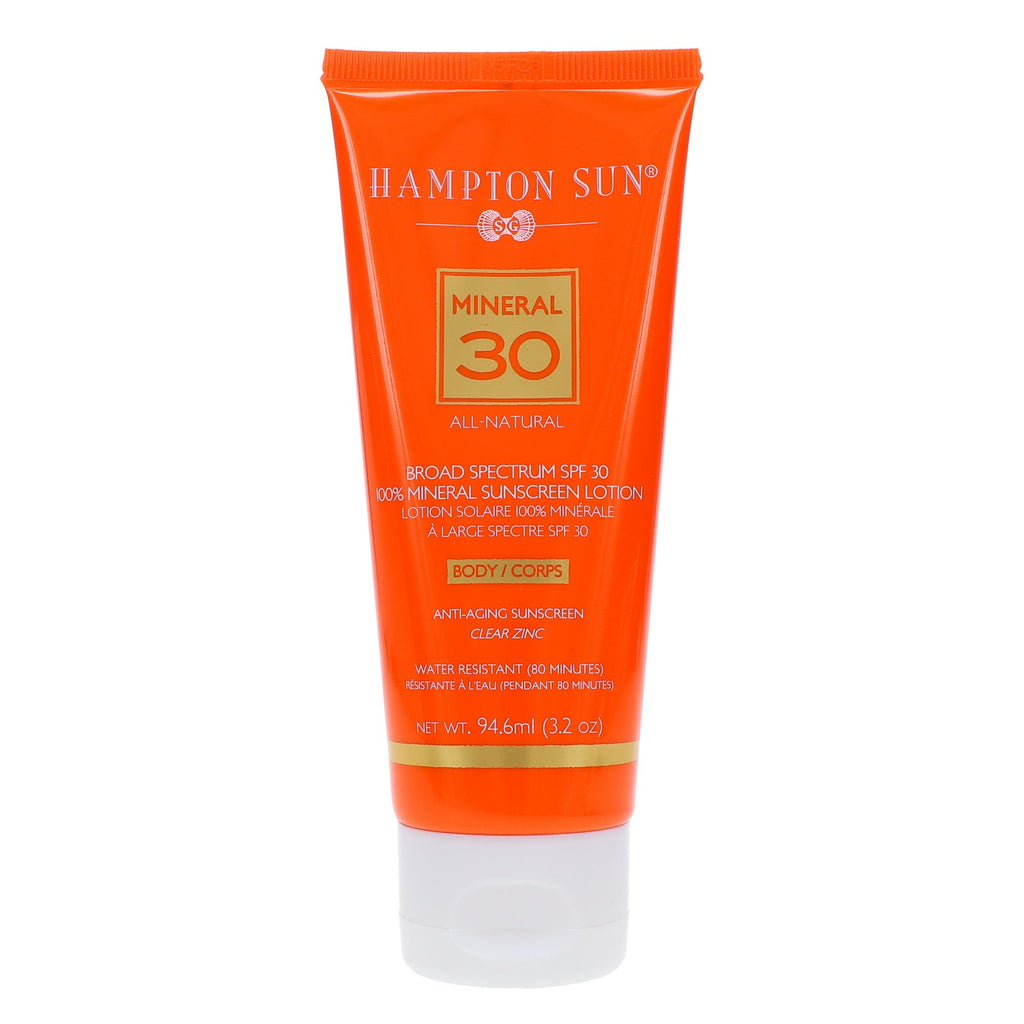 SPF 30 Mineral Sunscreen Lotion with Anti-Aging Benefits - 3.2 oz