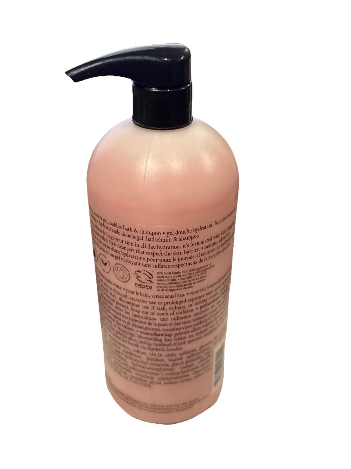 Hydrating Shower Gel 946ml with Pump - Philosophy Cabana Girl
