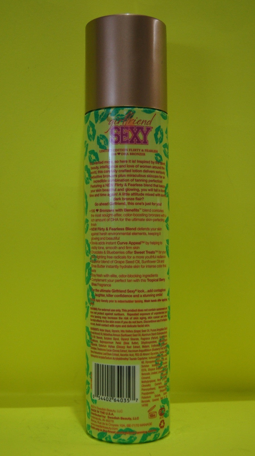 Bronzer Tanning Lotion for Body & Face - Limited Edition 10 oz