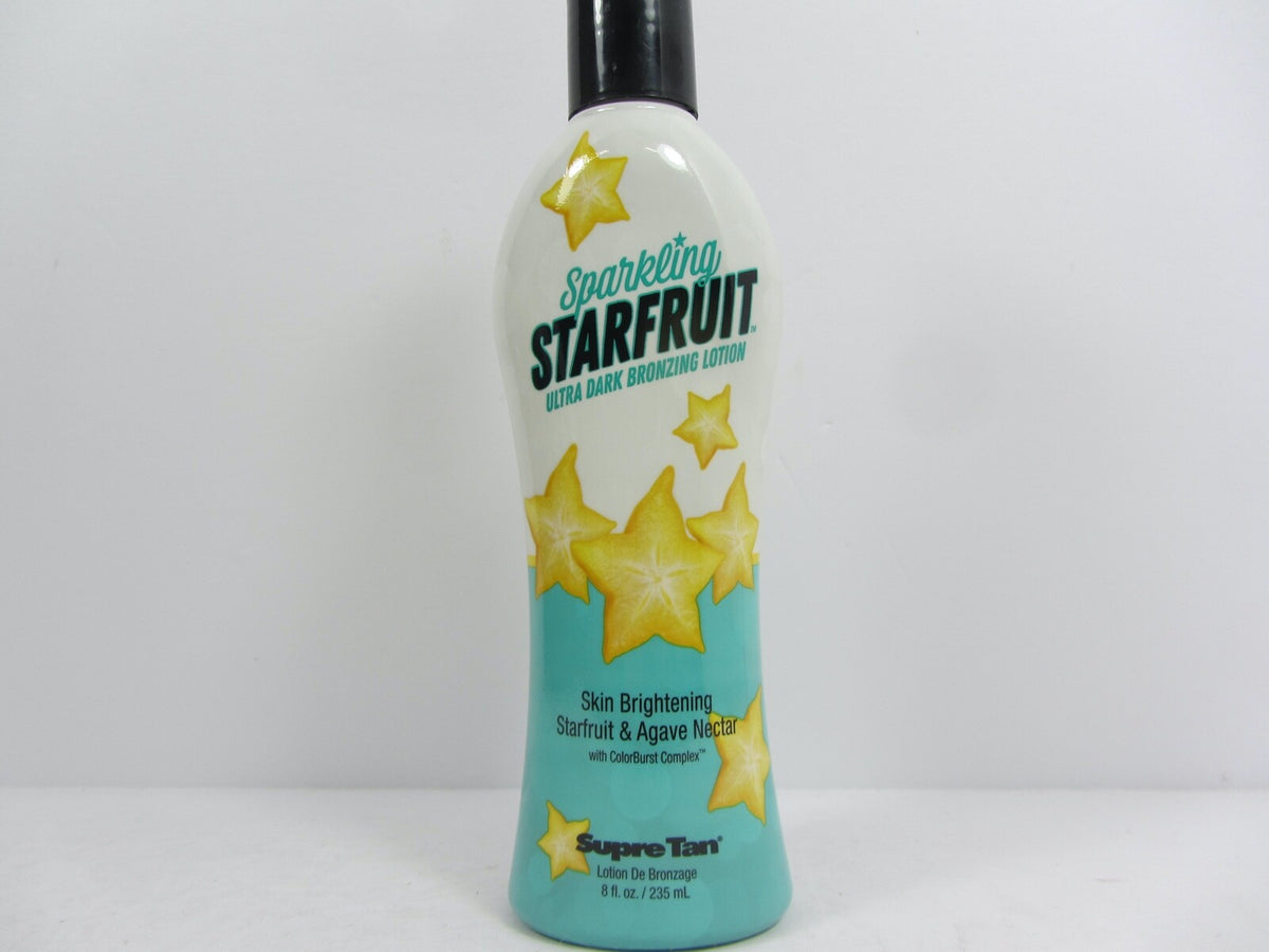 Dark Tanning Lotion with Starfruit Extract - Ultra Bronzer for All Skin Types