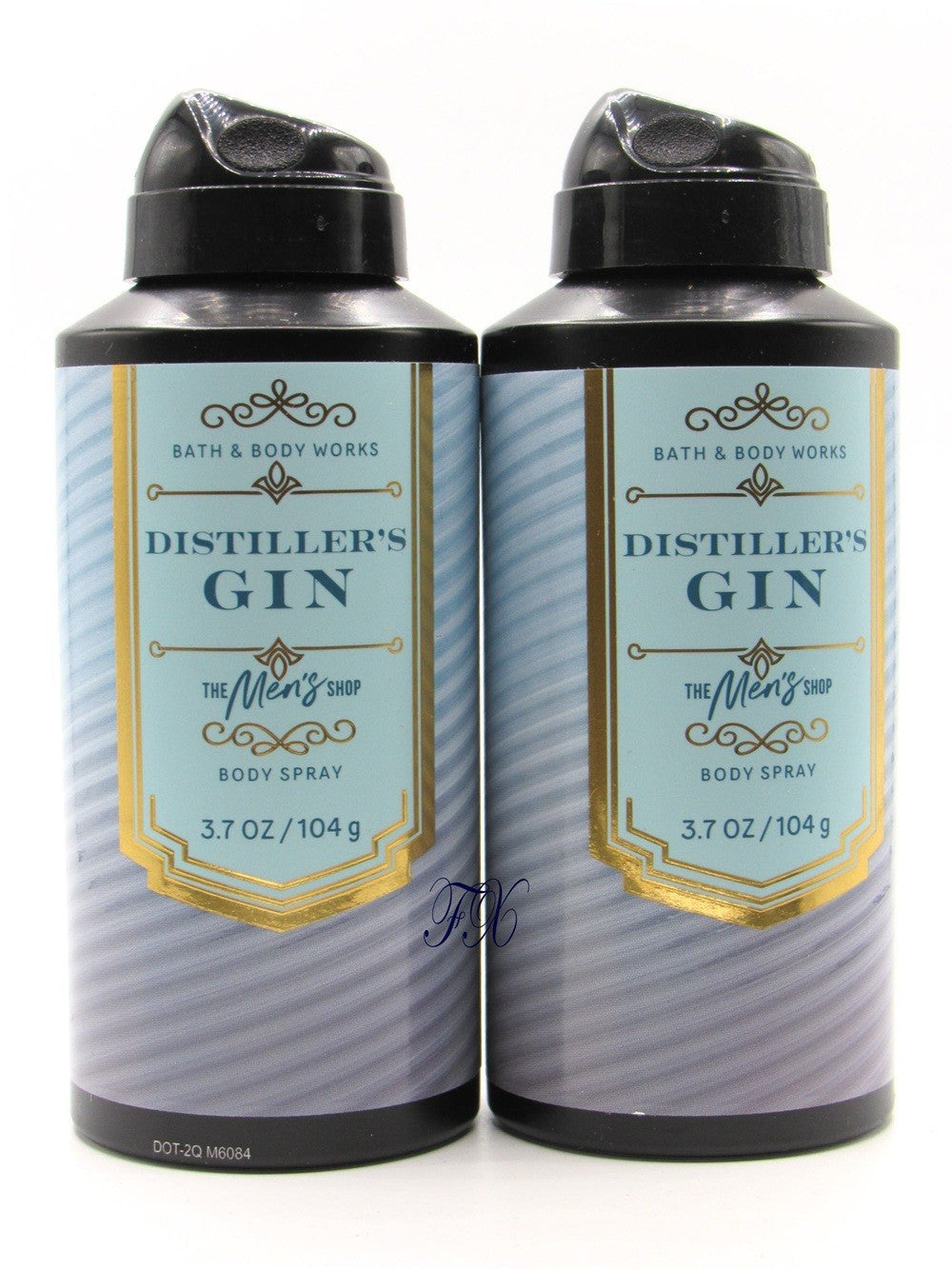 Men's Body Spray Set - Distiller's Gin Fragrance 3.7 Oz x 2