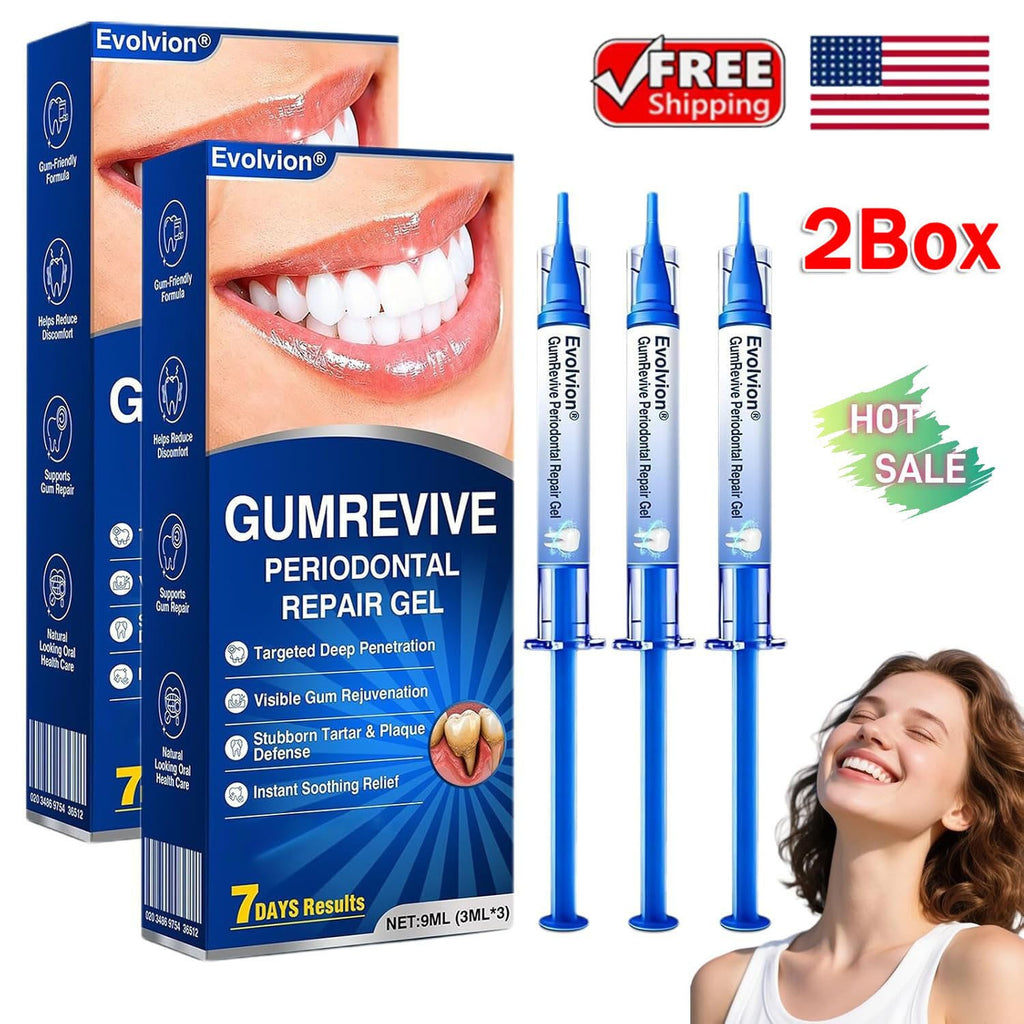 Gum Revive Periodontal Repair Gel with Fresh Mint - Gentle Oral Care for Sensitive Gums