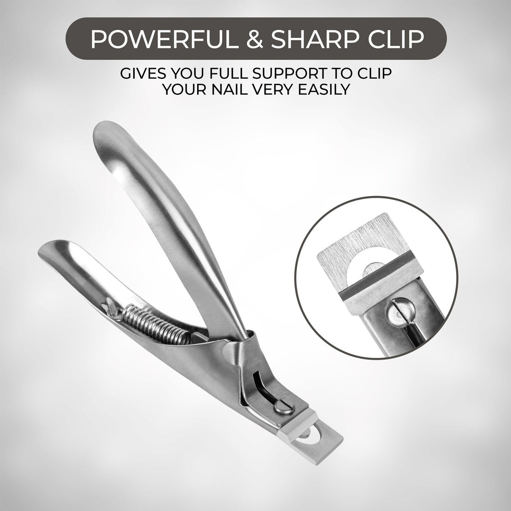 Acrylic False Nail Tip Cutter & Clipper - Manicure Nail Art Tool