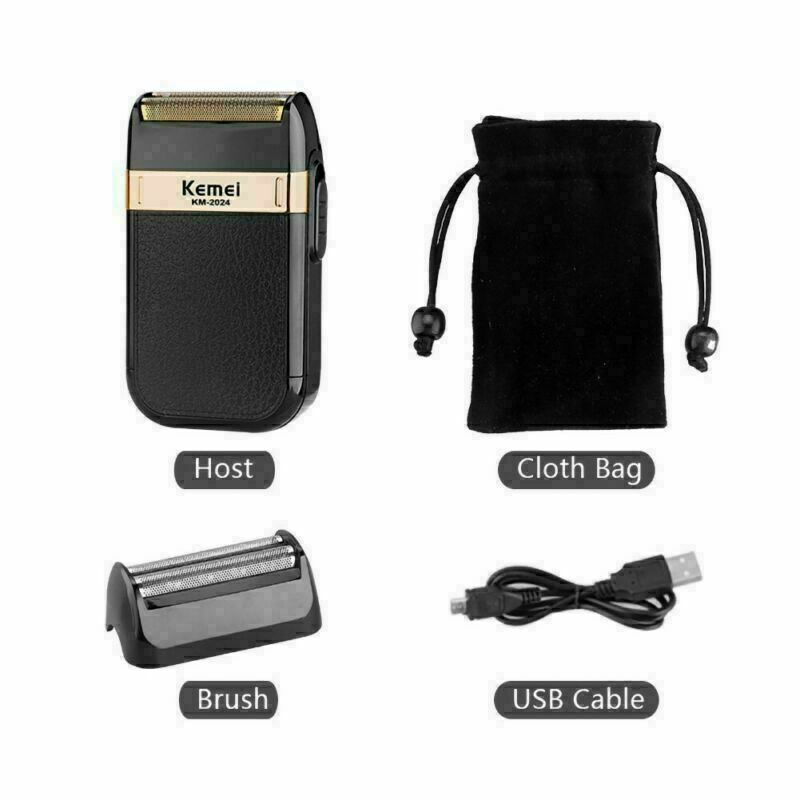 Rechargeable Electric Shaver and Beard Trimmer for Men - Waterproof Cordless Grooming Machine