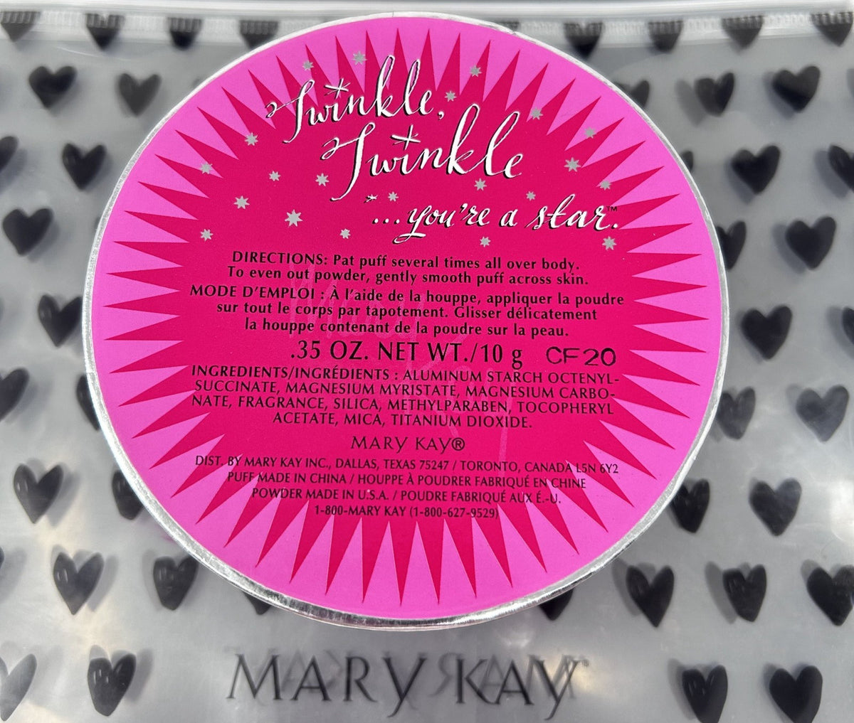 Mary Kay Twinkle Twinkle You're a Star Shimmery Powder in Puff 0.35 Fl Oz