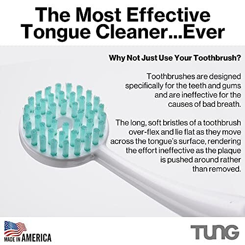 Tongue Cleaner and Breath Freshening Gel Kit - Bad Breath Odor Eliminator