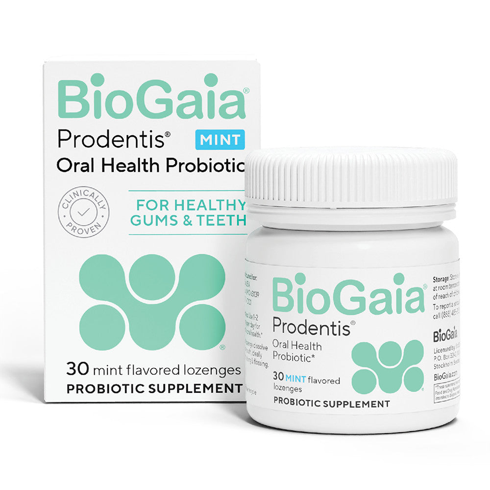 Probiotic Oral Lozenges for Gums and Teeth - Mint Flavor, 30 Count
