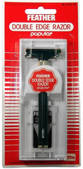Feather Double Edge Safety Razor for Traditional Shaving