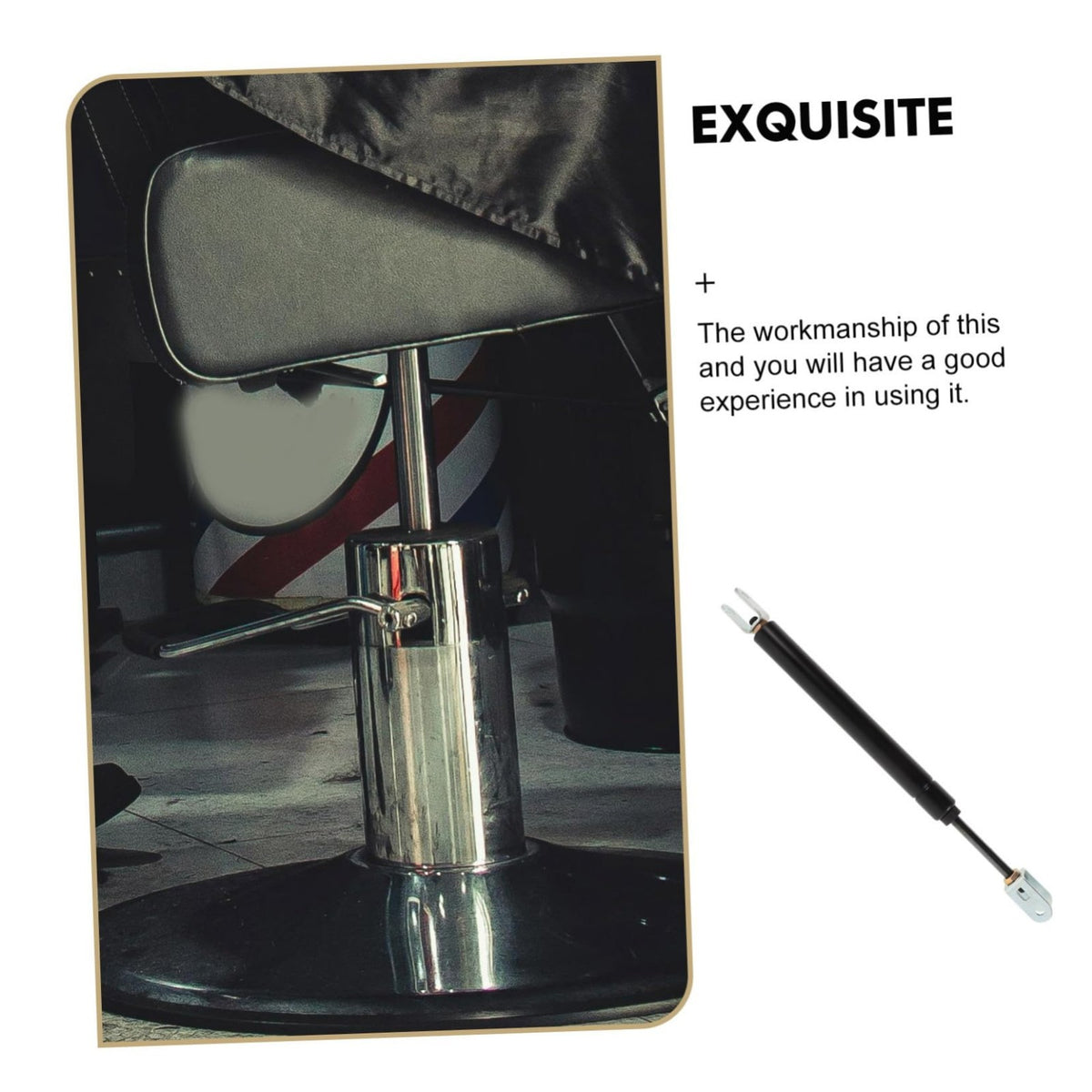 Barber Chair Gas Spring Rod Replacement for Salon & Reclinable Chairs