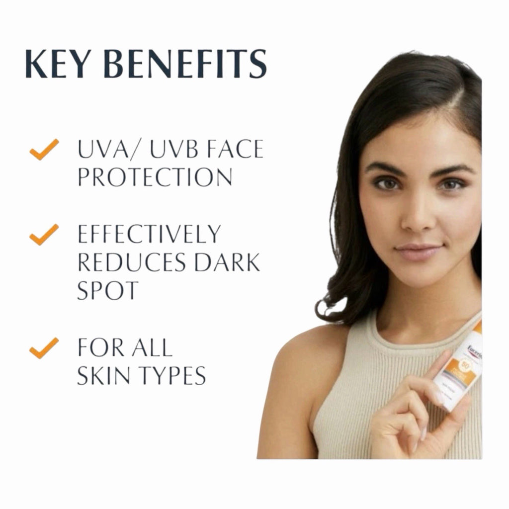 Eucerin Sun Fluid Pigment Control SPF50 50ml Broad Spectrum Sun Protection