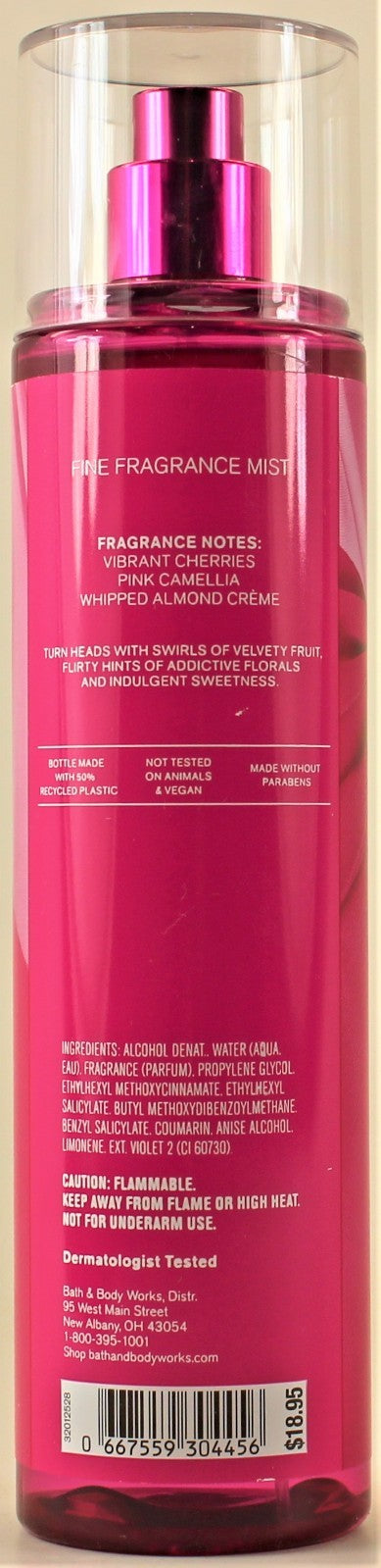 Perfume Body Mist Spray 8oz - Perfect in Pink Fragrance for Women