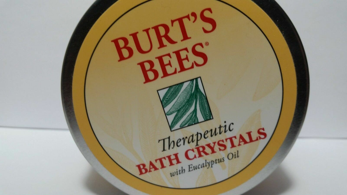 Burt's Bees Therapeutic Bath Crystals with Eucalyptus Oil 1lb, Discontinued