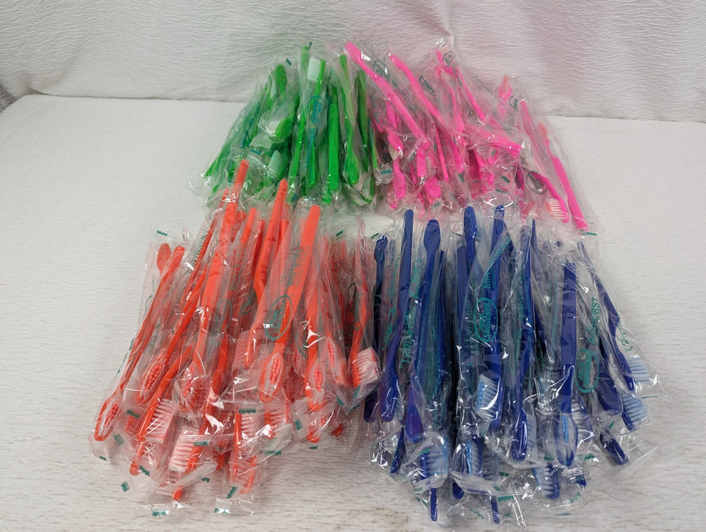 Disposable Toothbrushes Pack of 144 - Quick Choice Oral Care