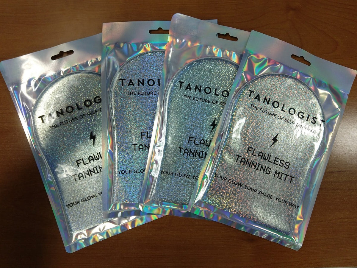 Self-Tanning Mitt Set - 4 Pack Streak-Free Bronzing Applicators
