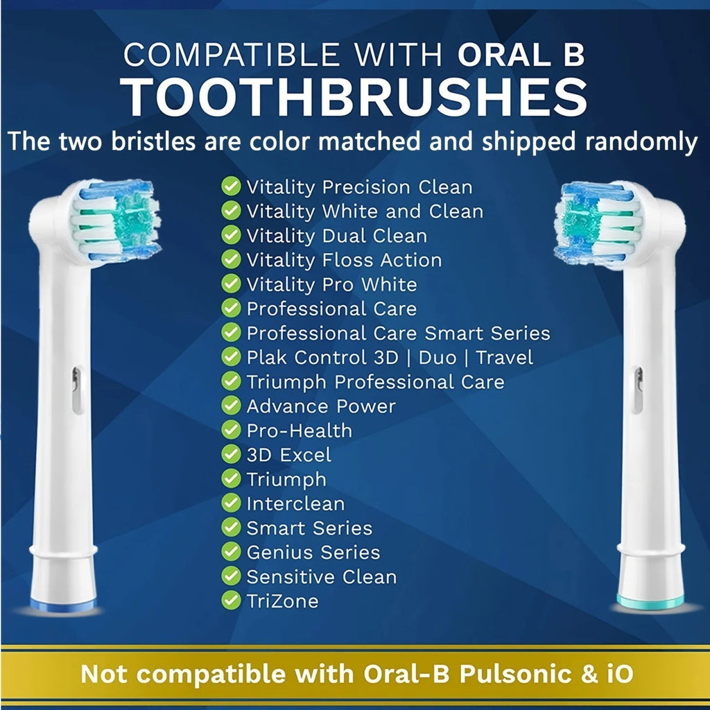 4Pcs Replacement Toothbrush Heads Soft Brush for Electric Toothbrush