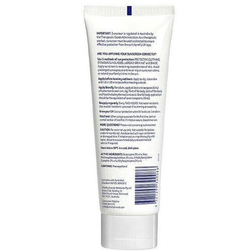 SPF50+ Face & Body Moisturizer with Aloe & Vitamin E - Matte Finish, 150ml