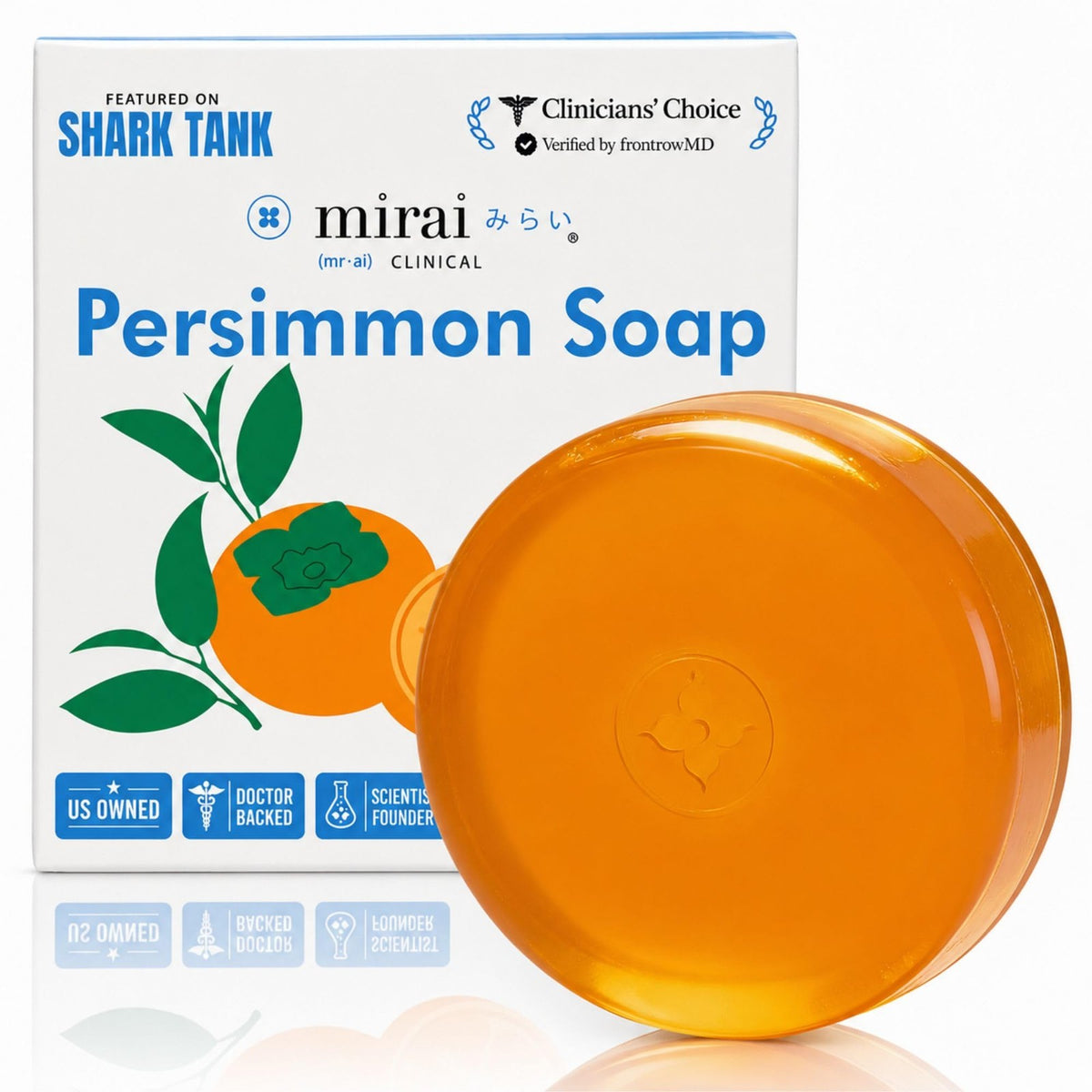 Persimmon Body Soap for Odor Elimination - Nonenal® Aging Smell Neutralizer