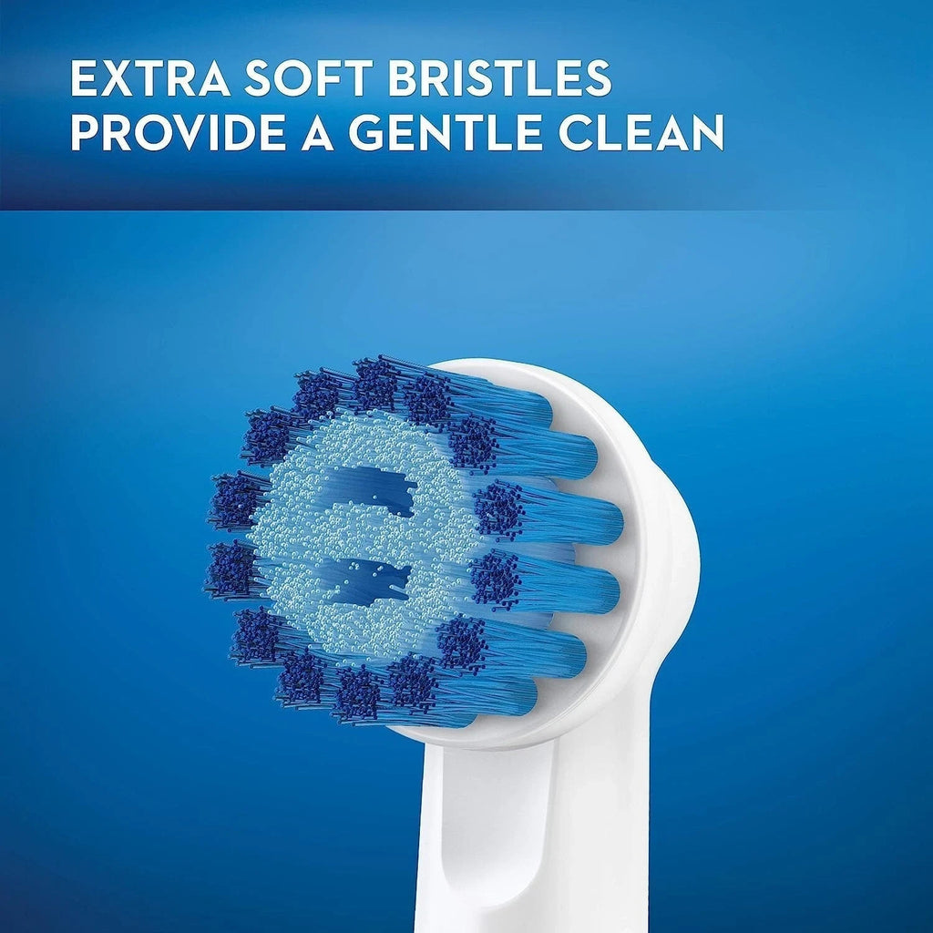 10-Pack Sensitive Gum Care Replacement Toothbrush Heads for Oral-B