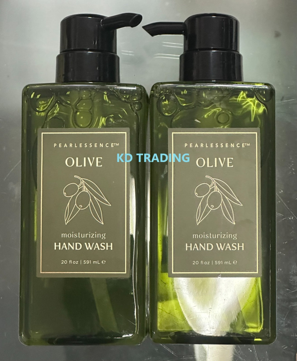 Olive Hand Wash - Moisturizing Natural Cleansing Liquid Hand Soap 591ml 2 Pack