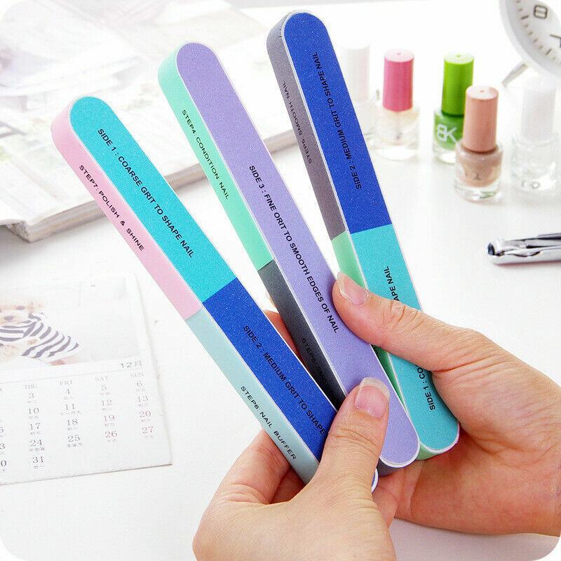 7 Sided Nail Buffer and File Kit for Manicure Pedicure & Nail Shine