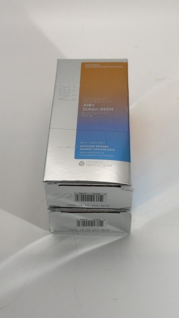 Broad Spectrum SPF 50 Sunscreen 2-Pack - Lightweight, Fast-Absorbing Sun Protection for Face