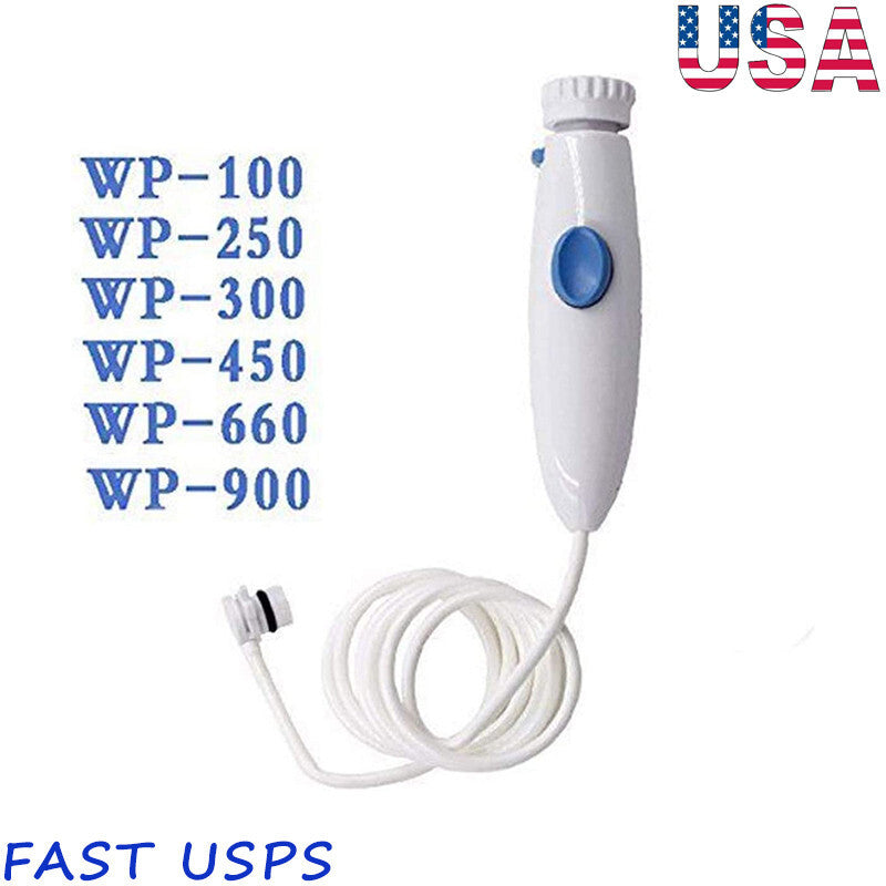 Water Flosser Replacement Handle and Hose Assembly for Waterpik WP-100 Series