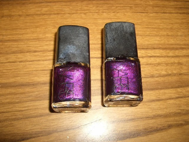 Purple Rain Nail Polish Set - Deep Jewel-Toned Purple, 0.5 oz x 2