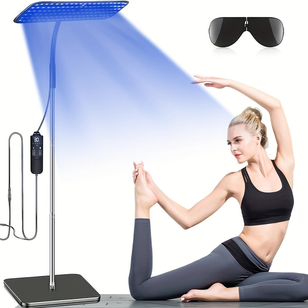 Adjustable UV Tanning Lamp for Skin & Facial Care - Full Body Therapy Light