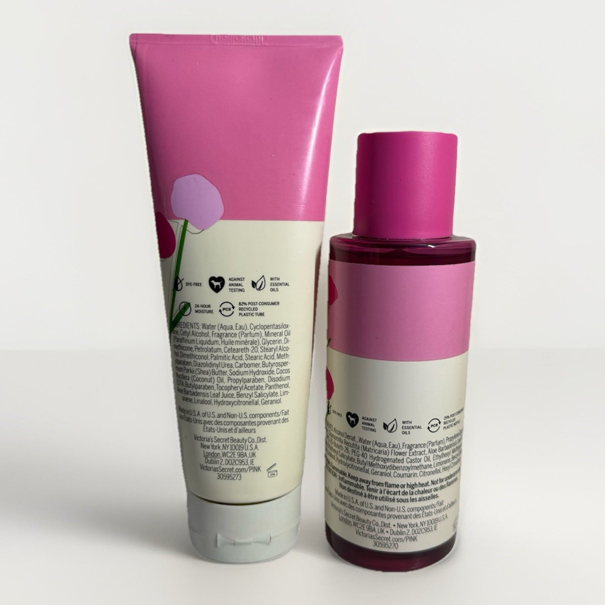 Victoria's Secret Pink Berry Body Mist & Lotion Set - 8.4 oz