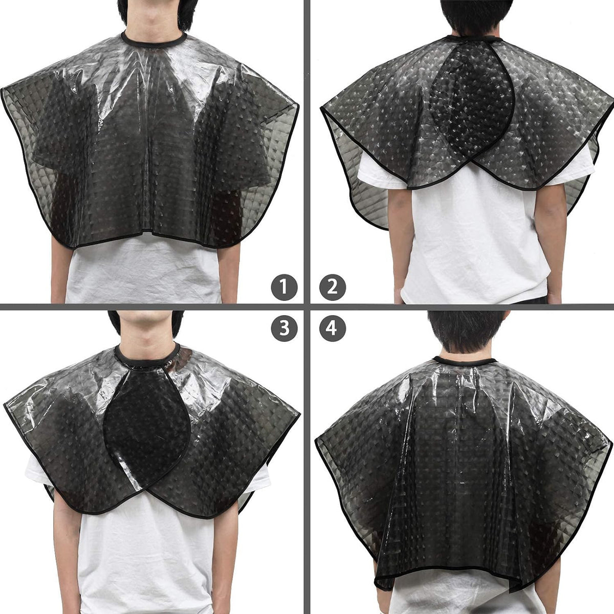 Waterproof Hairdressing Cape for Salon & Home Use, Unisex