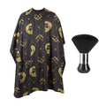 Professional Hair Cutting Cape with Neck Brush - Salon & Barber Kit