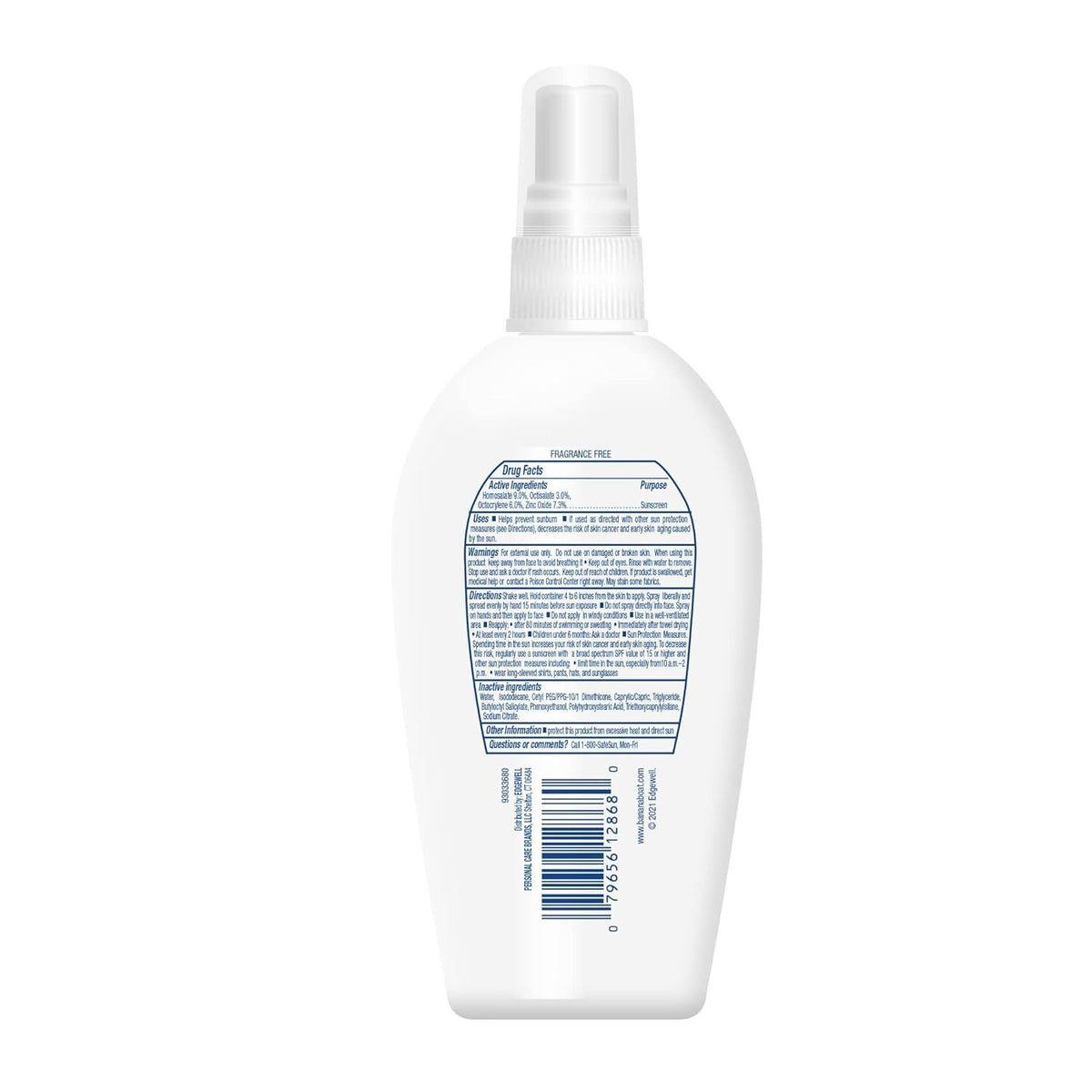 Baby Mineral Sunscreen Spray SPF 50 - Water-Resistant, Gentle & Fragrance-Free