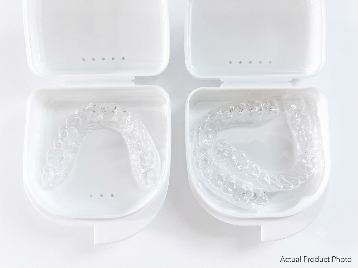Custom Clear Retainers for Teeth Upper and Lower - Professional Quality