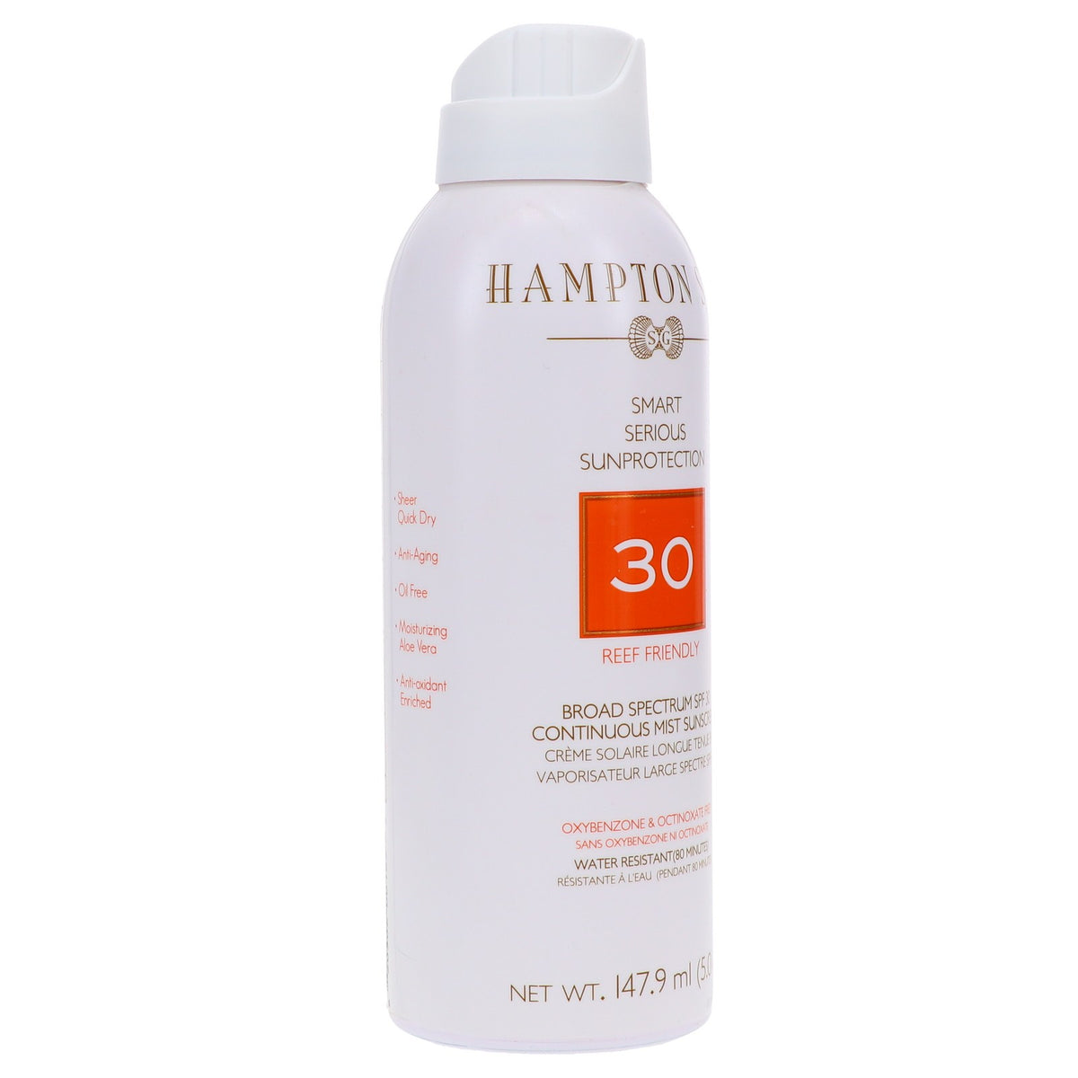 SPF 30 Continuous Mist Sunscreen - Eco-Friendly 5 oz