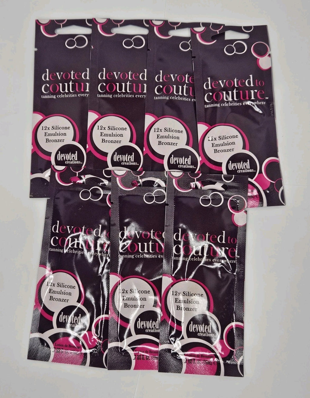 Tanning Packets Lot 7 - Devoted To Couture Self Tan Samples